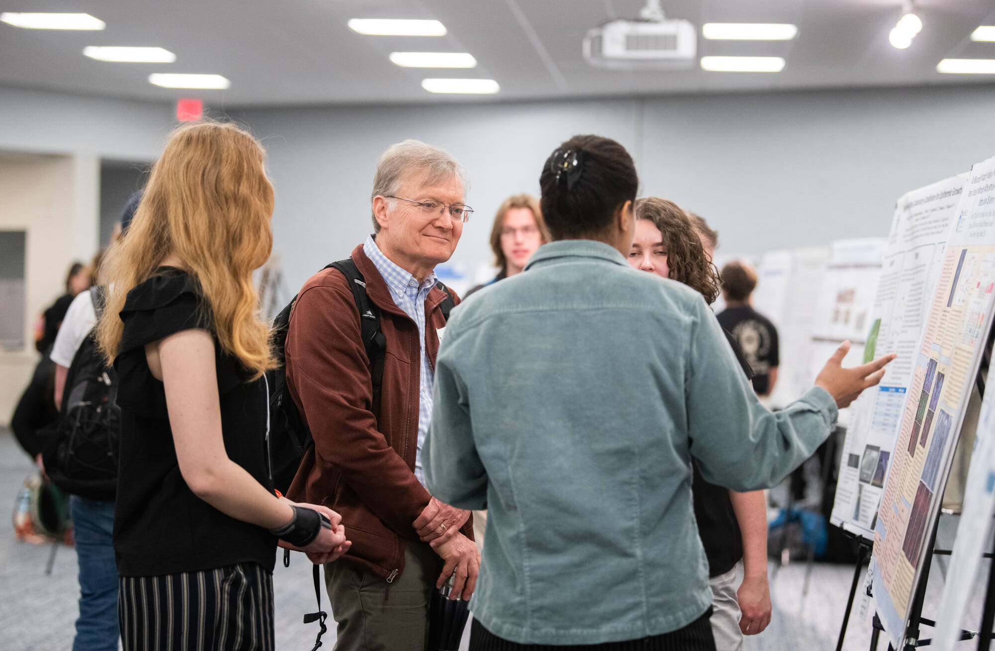 Mark at Student scholars day
